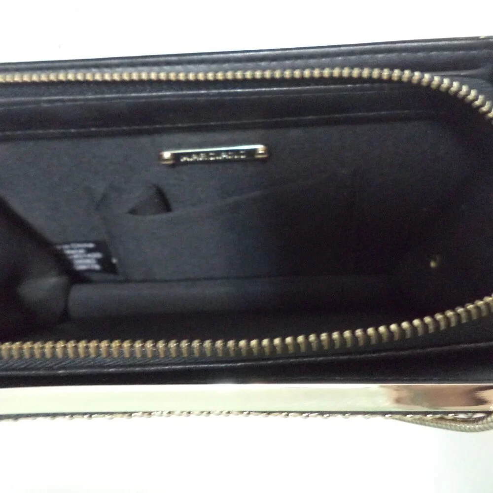 Marciano Guess Metal Mesh shoulder clutch purse bag Gold Convertible Tassel